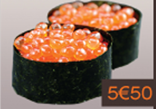 49.sushi Ikura (oeufs de saumon)