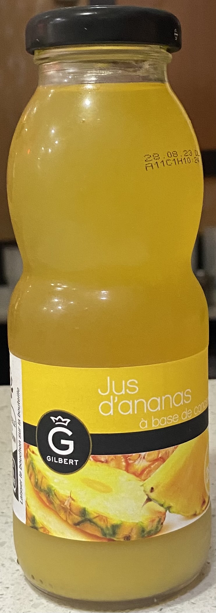 B.Jus de fruits (ananas) (25cl)